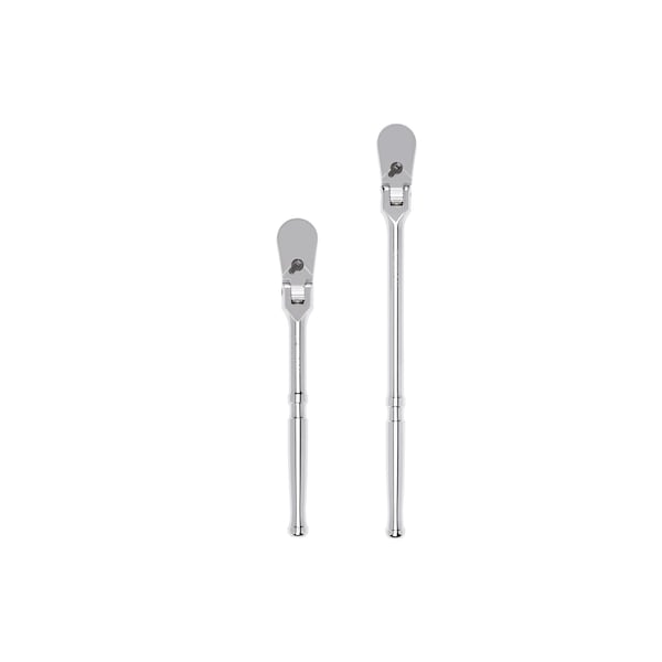 Tekton 1/2 Inch Drive Flex Head Ratchet Set, 2-Piece (10-1/2, 14 in.) SRH92201 - main